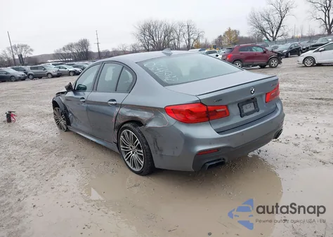 2018 BMW M550I xDrive z USA, uszkodzony, nr VIN WBAJB9C54JB034892